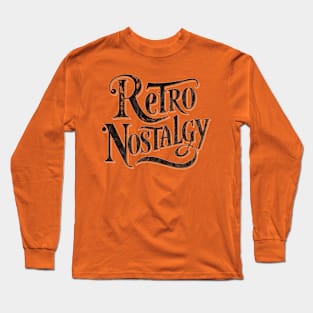 Retro Nostalgy Long Sleeve T-Shirt